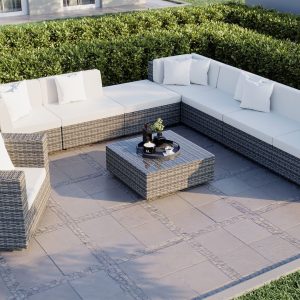 Elevate Your Outdoor Space With Our Exquisite Cane Sofa Set! 🌿✨ #Duqaahandicrafts #Outdoorfurniture #Qualitycraftsmanship