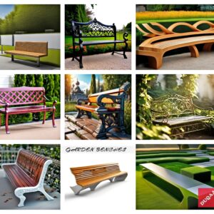 Transform Your Outdoor Oasis Into A Serene Retreat With Duqaa Handicrafts' Range Of Garden Benches. Quality Meets Artistry! 🎨🌻
